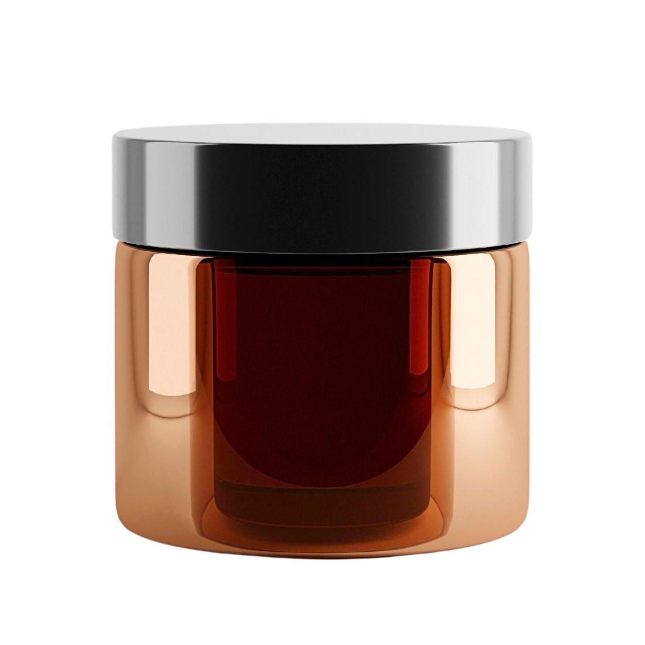 Amber Glass Jar and Lid - 60g